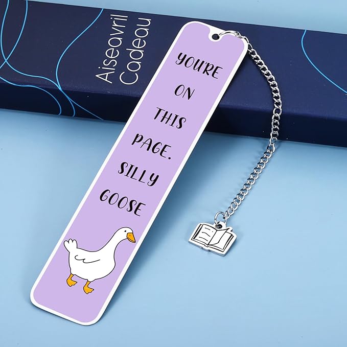 Cute Bookmarks for Book Lovers Bookish Funny Gifts for Women Metal Bookmark for Bookworm Bookmate Book Reading Accessories for Book Club Back to School Retirement Birthday Christmas Gifts
