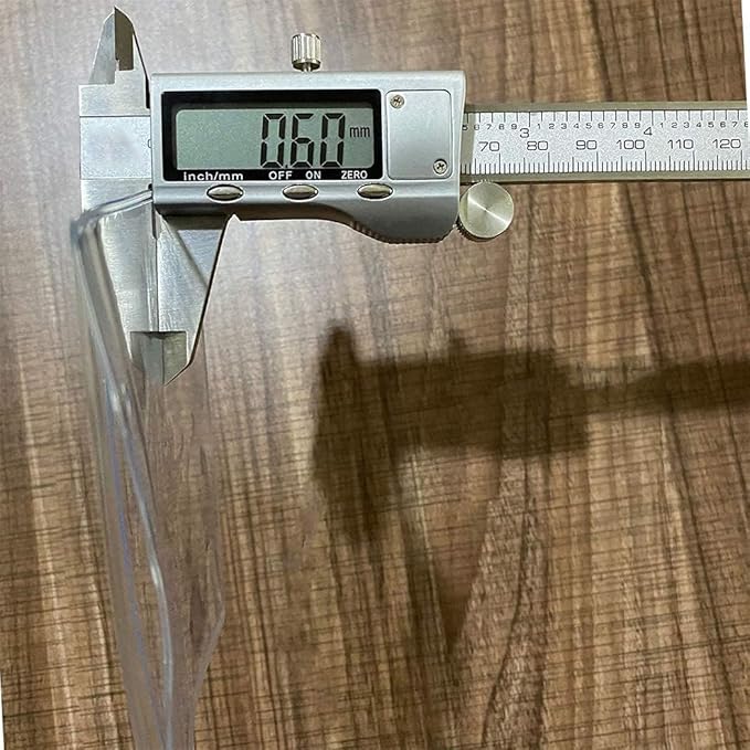 Thick Horizontal ID Card Name Tag Badge Holder with Waterproof Type Resealable Zip (Horizontal 4x3, 6Packs)