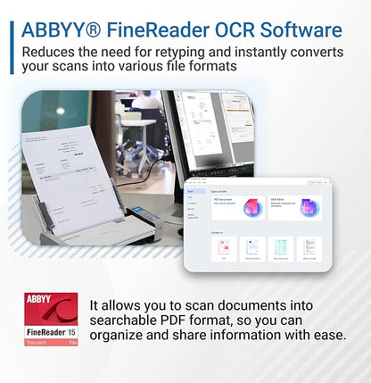 Visioneer Patriot P15 Portable Document Scanner