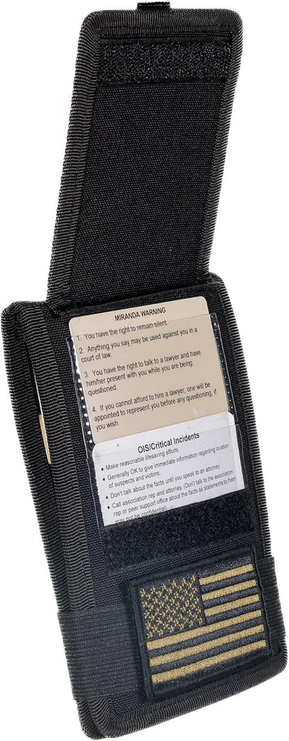 Tactical Field Notebook Cover for Police Officers and Law Enforcement