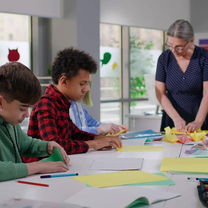 PATIKIL Paper Trimmer, Plastic Portable A5 Paper Cutter Slicer Tool with Side Ruler for Scrapbooking Craft Paper Photo Cardstock Label, White