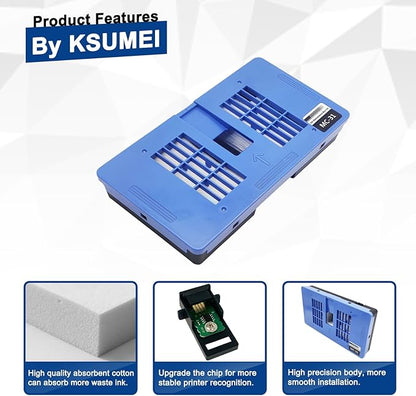 MC-31 MC31 Maintenance Cartridge Replacement for Canon Imageprograf Ta-20 Ta-30 TM-200 TM-205 TM-300 TM-305 TM-5200 TM-5205 TM-5300 TM-5305 Printers