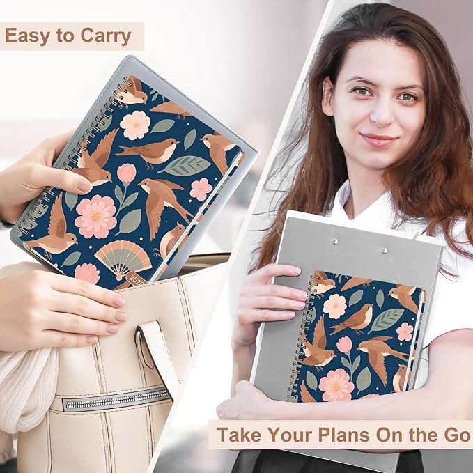 2026 Planner, Weekly and Monthly Academic Planner Calendar (JAN.2026 - DEC.2026), Planning Agenda Book, for Office Desk Accessories and School Supplies, A5(6.3" x 8.5")