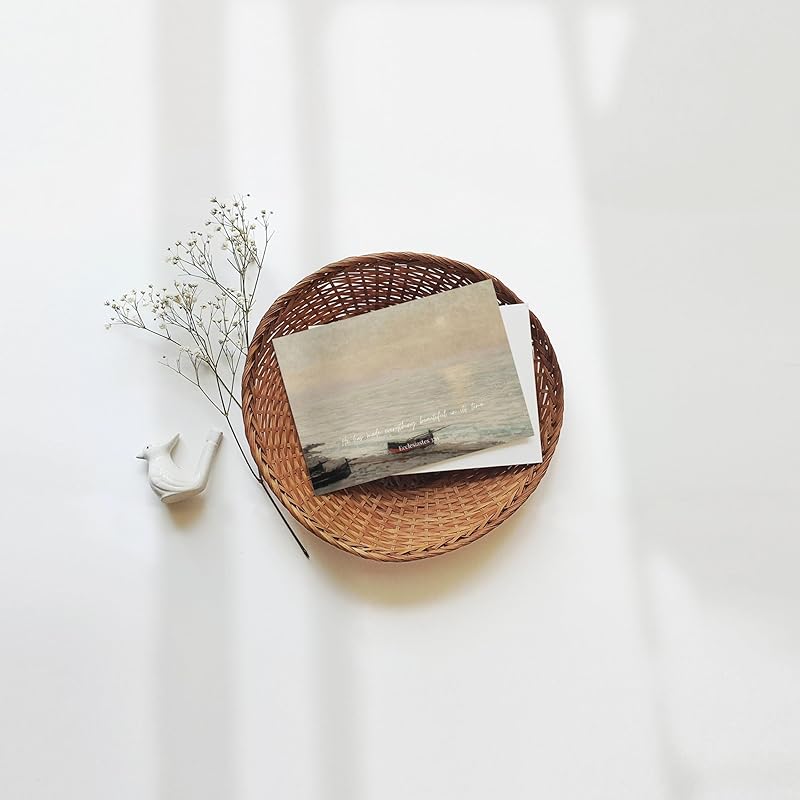 | Christian Greeting Cards Set of 6 with Envelopes |Jesus Decor & Christian Gifts for Women, Scripture Cards Biblical Cards Religious Gifts Christian Home Décor (5"x7" Scenic Scripture Set)