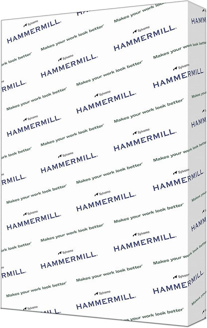 Hammermill Cardstock, Premium Color Copy, 80 lb, 18 x 12-1 Pack (250 Sheets) - 100 Bright, Made in the USA Card Stock, 133200R, White