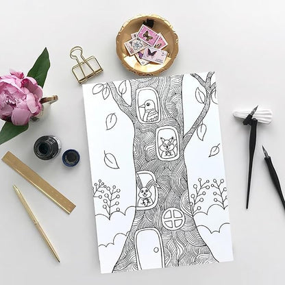 100 Sheets 5 x 7” White Cardstock Thick Paper - Blank Heavy Weight 350gsm Cover Card Stock for Invitations, Stationery Printing, Scrapbooking, Crafts, DIY Cards, Paper Crafting (5x7 Inches)