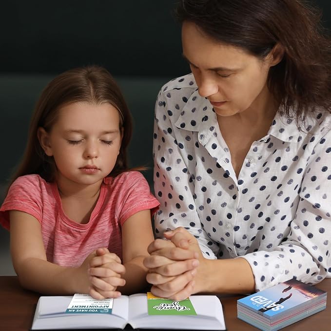 240 Pcs Gospel Tract Card 12 Styles Plan of Salvation Card Pocket Holy Postcard Christian Inspirational Bible Verse Bookmark for Christian Gift Women Men Ministering Tool(Classic)