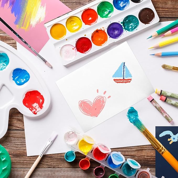 100 Pack 4x6 White A4 Envelopes - Self Seal for Weddings, Invitations, Greeting Cards & Mailing