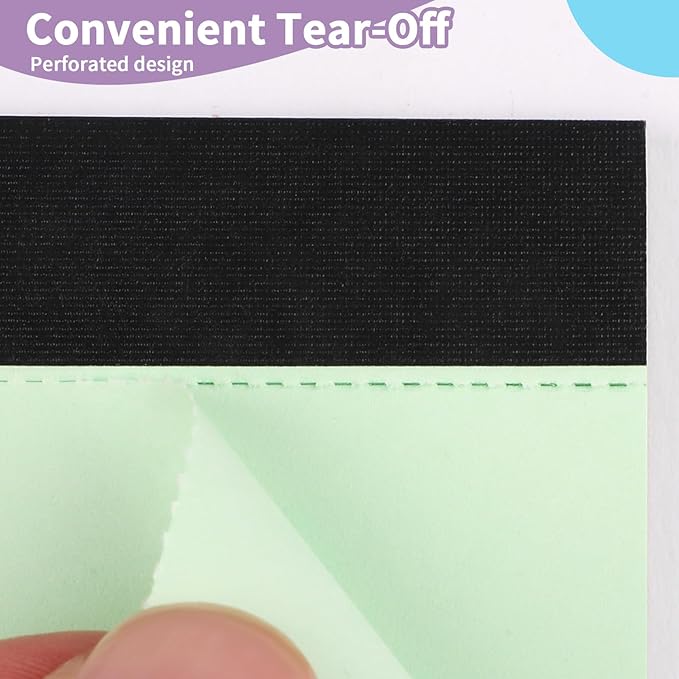 Colored Legal Pads, 3 Pack Writing Pads 8.5 x 11 inch, Micro Perforated Notebooks with Sturdy Back, Wide Ruled, 30 Sheets Per Writing Pad for School, College, Office, Professional (Blue/ Purple/Green)