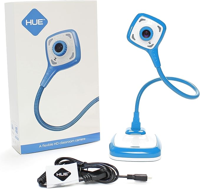 HUE HD Pro Flexible USB Video and Document Camera (Blue)