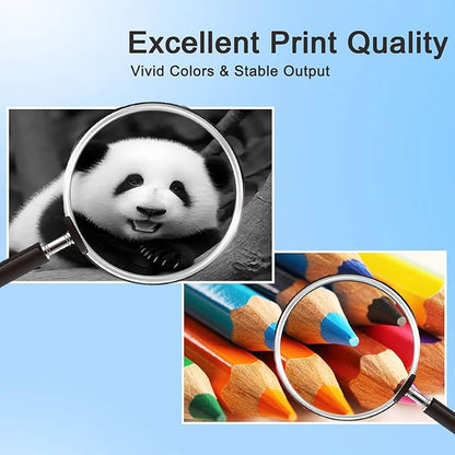 LC109 XXL Super High Yield Ink Cartridges (5-Pack,2BK/1C/1M/1Y) - LC109BK XXL 105C 105M 105Y Ink Cartridges Replacement for Brother LC109 LC105 Ink MFC-J6520DW MFC-J6720DW MFC-J6920DW Printer