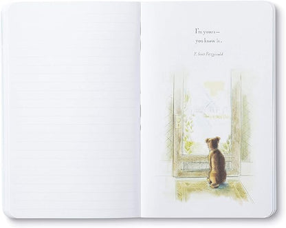 Compendium Softcover Journal - Our friend for always and always and always. – A Write Now Journal with 128 Lined Pages, 5″W x 8″H