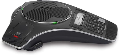 VTech VCS712 ErisStation DECT 6.0 Wireless Conference Phone with Two Wireless Mics Using Orbitlink Wireless Technology, Full-Duplex Speakerphone, Small & Medium Business, up to 24 Hrs. Talk time