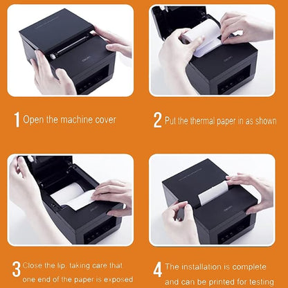 (300 Rolls) 2 1/4 x 50 Thermal Paper Receipt Rolls Premium Quality Paper fits all Credit Card Terminals BPA Free