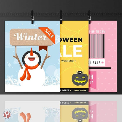 Assorted Pastel Colored Paper – Assortment of 9 Colors for Arts and Crafts, Invitations, Flyers, Posters | Regular 20lb Bond (75gsm) | 8.5" x 5.5" | 25 Each Color (225 Sheets Total)