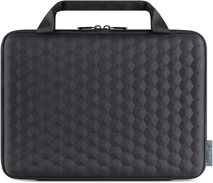 Belkin Air Protect Always-On Slim Laptop Case - Protective Carrying Case for 11in Laptops & Chromebooks, Durable & Lightweight Design w/Shoulder Strap, Ideal for Students & Professionals - Black