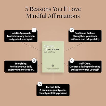 Intelligent Change Mindful Affirmation Cards for Health and Wellbeing