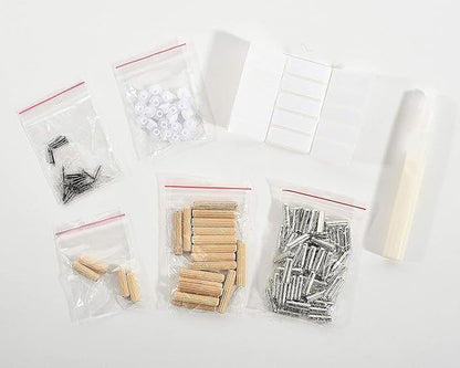 AdirOffice Wooden Adjustable Literature Organizer, 12 Compartment Office Mailbox, or Classroom Literature Organizer, Black