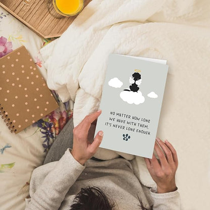 Dog Memorial Gifts for Loss of Dog, Pet Sympathy Gifts, Pet Loss Sympathy Cards for Pet Owner, Dog Sympathy Card, Dog Bereavement Gift