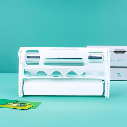 Xyron Repositionable Adhesive Refill for Creative Station, 9" x 40', Refill-Cartridge for Label Maker, Laminator Machine, Scrapbooking Supplies, Home Office & Home School Craft Supplies (AT906-40)