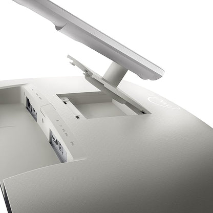 Dell S3422DW Curved Monitor - 34-inch WQHD (3440 x 1440) Display, 1800R Curved Screen, Built-in Dual 5W Speakers, 4ms Grey-to-Grey Response Time, 16.7 Million Colors - Silver