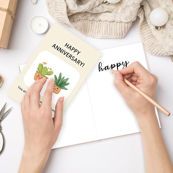 Funny Anniversary Card Gifts for Men Him, Anniversary Card to Husband, Happy Anniversary Cards for Boyfriend, Wedding Anniversary Card