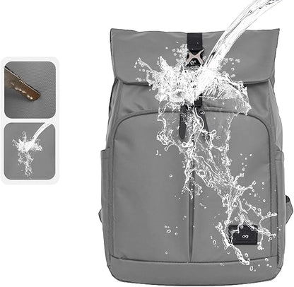 Laptop Backpack, 15.6 Inch Business Travel Fashion Casual Daypack for Men&Women (Grey)