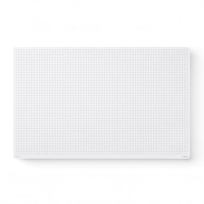 Notsu Graph Notepads 11 x 17 inch | Large Graphing Double Sided Drafting Pads with 1/4" Quad Grid Premium Thick Paper 120gsm
