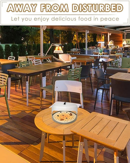 TINDTOP 40 Pack 7.1” Replacement Glue Boards, Indoor Refill Sticky Cards Compatible with Most Models Dome Replacement Glue Boards