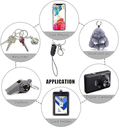 Yiflin Cute Neck Lanyard for Keys,Keychain,Wallet,ID Card Holder,with Quick Release Buckle