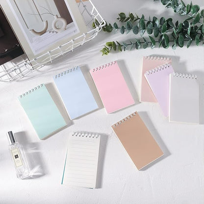 Ddaowanx Small Notebooks,3x5 Pocket Spiral Notepads With Lined Pages - The Perfect Little Mini Notebook to Stay Organized and Boost Productivity at Work or School (48, Cute Colors)