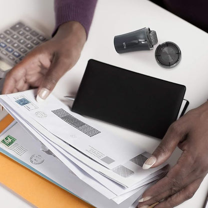 Guard Your ID Advanced 2.0 Rollers Identity for Theft Address Eraser and Security Prevention (Regular 3-Pack, Black)