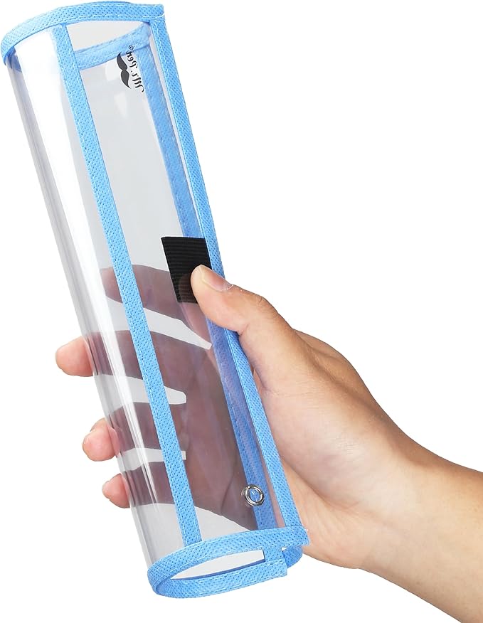 Mr. Pen- Dry Erase Pocket Sleeves, 10"x14", 6 pcs, Colorful Dry Erase Sleeves, Plastic Sleeves for Paper 8.5x11, Dry Erase Pockets Reusable Sleeves, Plastic Paper Sleeves, Dry Erase Sheet Protectors