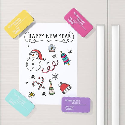 Mr. Pen- White Board Erasers, 8 Pack, Pastel Colors, Magnetic Dry Erase Eraser, Whiteboard Eraser, Dry Eraser, Dry Erase Erasers, Dry Erase Board Eraser, White Board Erasers Dry Erase, Dry Erasers