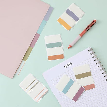 Mr. Pen- Sticky Index Tabs, 500 Pcs, 21 Sets, Colorful Sticky Tabs for Notebooks, Page Markers, Page Tabs for Binders, Page Tabs Sticky Tabs for Books, Notebook Tabs, Book Sticky Tabs for Notebooks