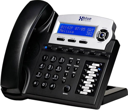XBLUE Add-on Phone for X16 Office Phone System (XB1670-00, Charcoal)