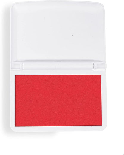 COLOP Make Series, Ink Stamp Pads, with Non-Toxic Premium Ink, Water-Based Acid-Free (Brave Red, Make 1-1-15/16" x 3-1/2")