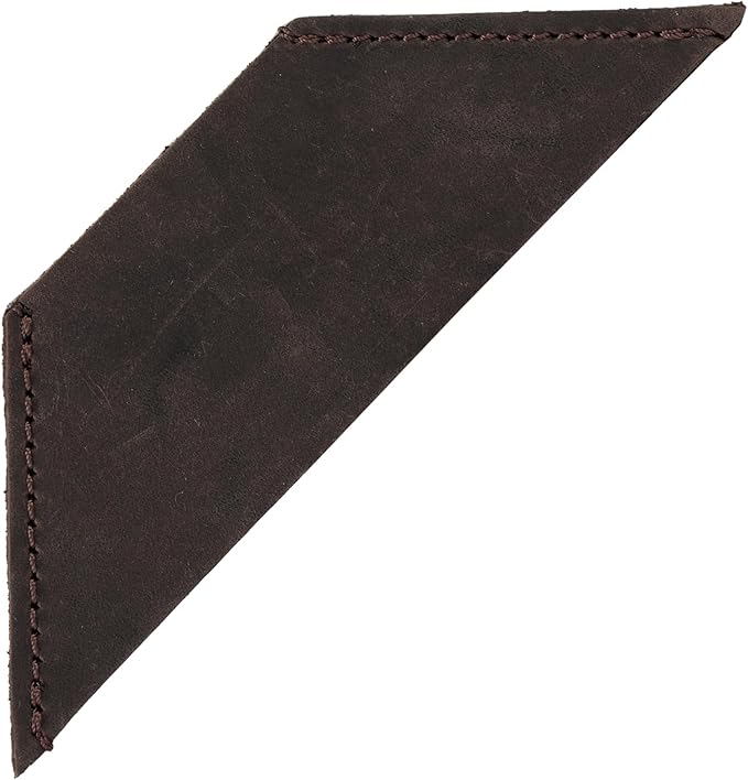 Londo Genuine Leather Handmade Bookmark (Set of 2) (Triangle, Chestnut)
