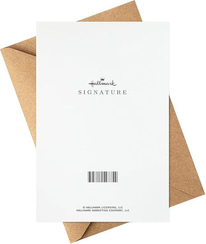 Hallmark Signature Birthday Card (Cheers to You)