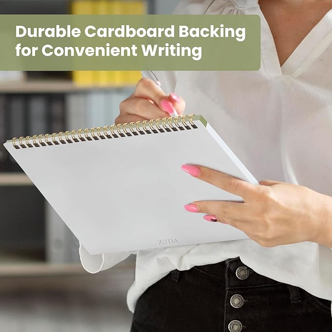 Weekly To Do List Notepad with 52 Undated Sheets（8.5"×11"）- Undated Weekly Planner Notepad for Office Desk Accessories and Supplies - Forest Shades