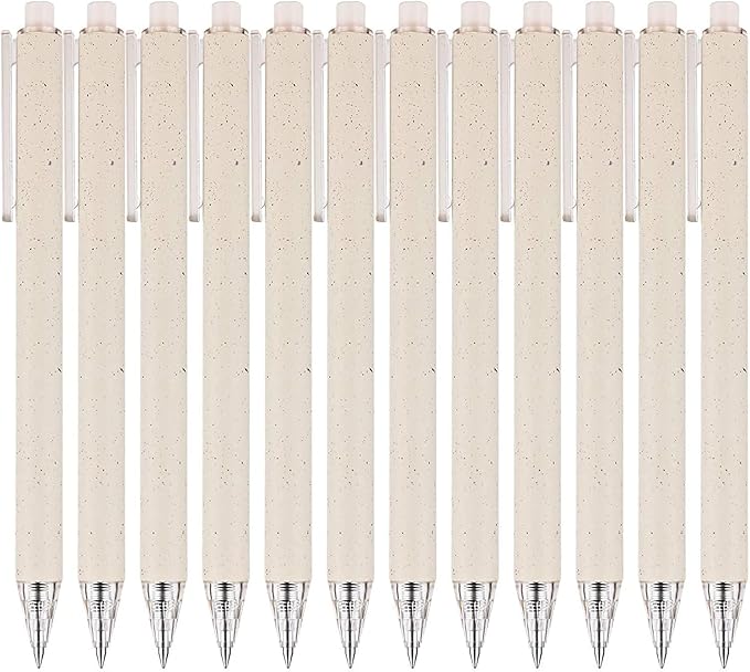 Gel Pens - 0.5mm Fine Point, Colorful & Fun, Smooth Writing, Perfect for School & Office Supplies, Pack of 12