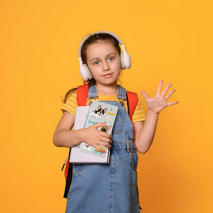 I Just Really Like French Bulldog Sticky Notes Set, 550 Sheets, Cartoon Bulldog Self-Stick Notes Pads Animal Divider Tabs Bundle Writing Memo Pads Page Marker Back to School Office Supplies