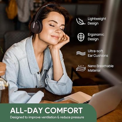 Yealink WH64 Hybrid with DECT Dongle, 492ft Range, 32 Talk Time Bluetooth Headset for Teams, Zoom Skype UC, 3X Mic Noise Cancelling, Headset PC Phone