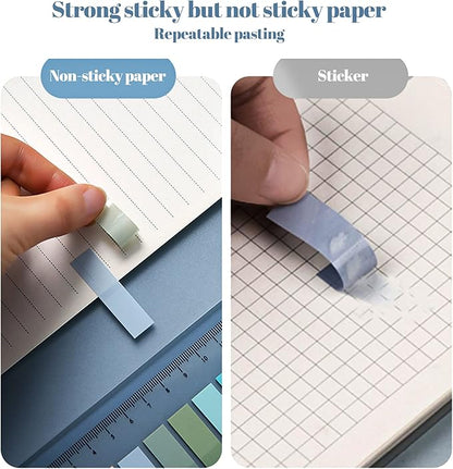 Golcellia Sticky Tabs Book Index Tabs, Page Tabs, Page Markers 1200 Pieces,60 Colors Annotation Tabs, Book Annotation Supplies