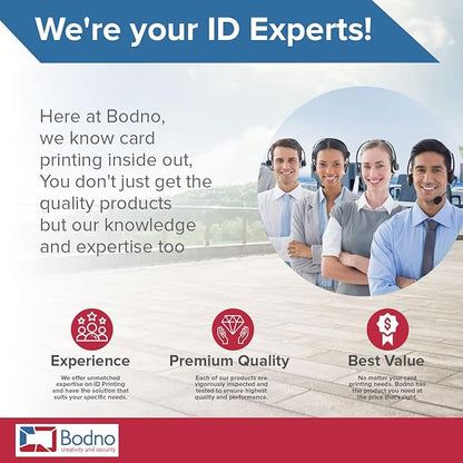 5000 Pack - Bodno Premium CR80 30 Mil Graphic Quality PVC Cards