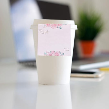 Mr. Pen- Floral Sticky Notes, 3'x3', 12 Pads, Aesthetic Colorful Sticky Notes in Bulk