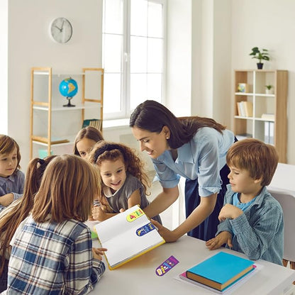 48 Pack Scented Bookmarks Magnetic Scratch and Sniff Bookmarks Fruit Food Bookmarks for Kids Cute Bookmarks with Sayings Christmas Bookmarks for Kids Students Teens Teachers (Mixed Flavor)