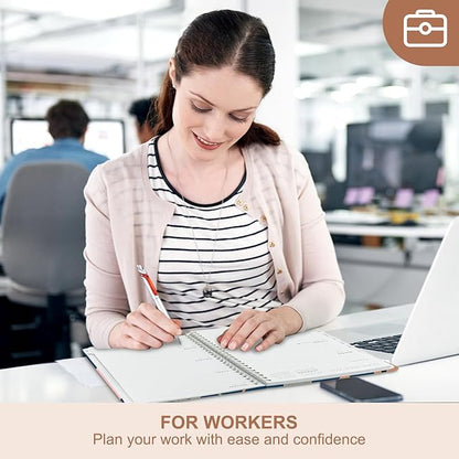 2026 Planner, Weekly and Monthly Academic Planner Calendar (JAN.2026 - DEC.2026), Planning Agenda Book, for Office Desk Accessories and School Supplies, A5(6.3" x 8.5")