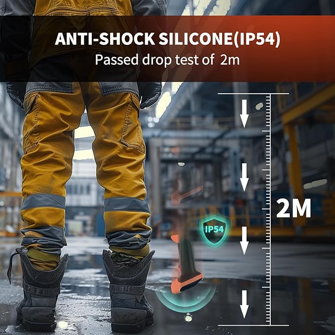 NetumScan Bluetooth QR Barcode Scanner, 3 in 1 Automatic Wireless 1D 2D Code Scanner USB Image Barcode Reader for Store, Warehouse POS, Computer, Tablet, iPad, iPhone, Android