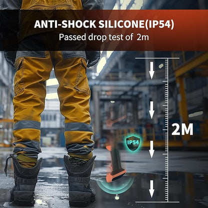 NetumScan Bluetooth QR Barcode Scanner, 3 in 1 Automatic Wireless 1D 2D Code Scanner USB Image Barcode Reader for Store, Warehouse POS, Computer, Tablet, iPad, iPhone, Android